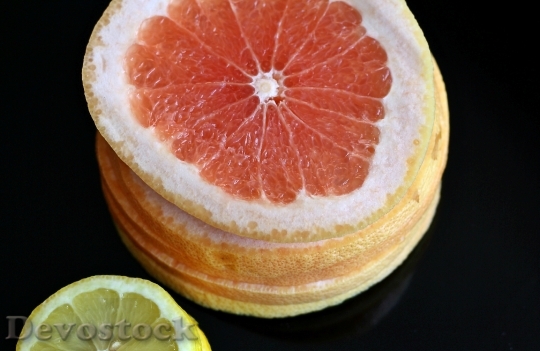 Devostock Grapefruit Lemon Fruit Sweet 0
