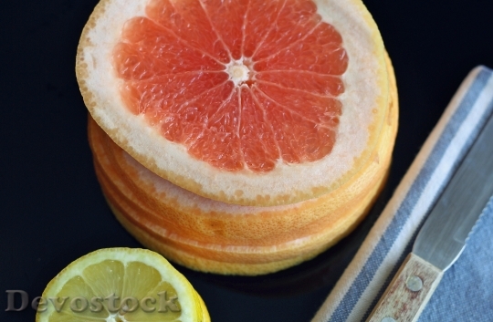 Devostock Grapefruit Lemon Fruit Sweet