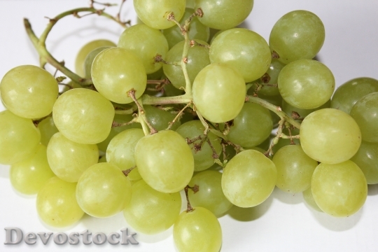 Devostock Grapes Fruit Green 163420