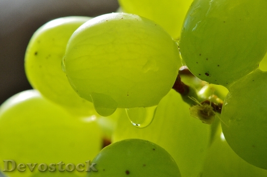 Devostock Grapes Fruits Healthy Fruit