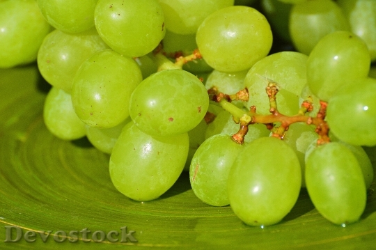 Devostock Grapes Fruits Healthy Fruit 8