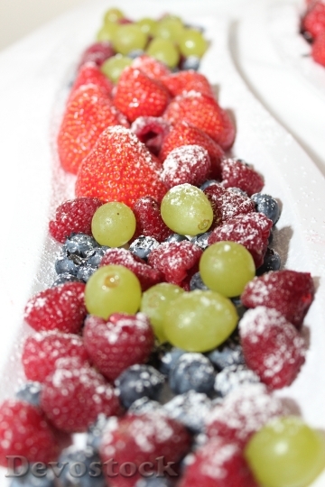 Devostock Grapes Strawberries Raspberries 823831