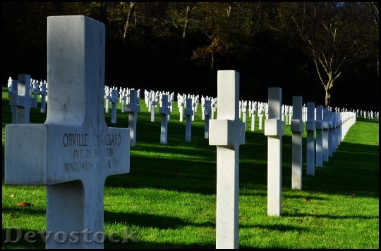 Devostock Graves American Cemetery Memorial