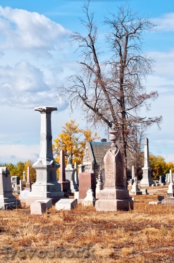 Devostock Graveyard Grave Tombstones Cemetery
