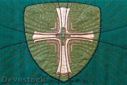 Devostock Green Art Christian Christianity