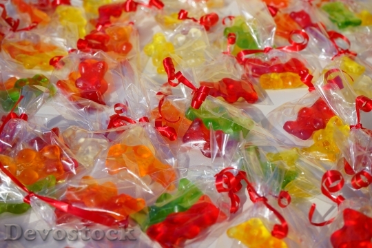 Devostock Gummi Bears Packed Sachets 8