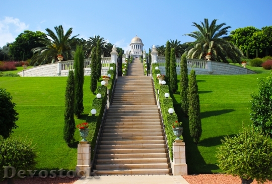 Devostock Haifa Palestine Green Temple