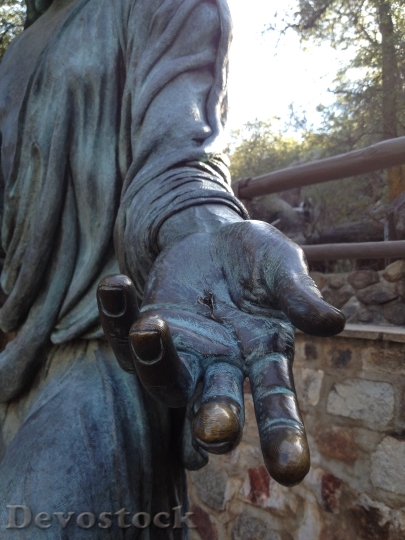 Devostock Hand Sculpture St Joseph