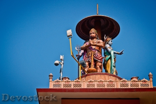 Devostock Hanuman Monkey God Hinduism