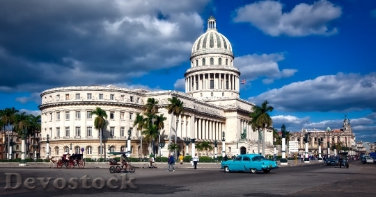 Devostock Havana Cuba Capitol Building