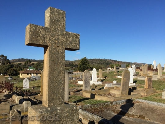 Devostock Head Stone Grave Death
