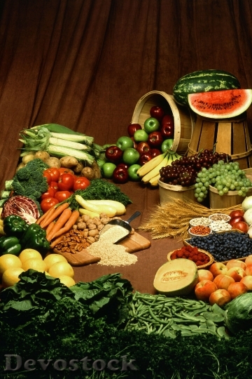 Devostock Healthy Eating Fruits Vegetables