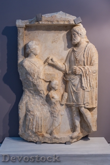 Devostock Hellenistic Gravestone Archmus Heraklion