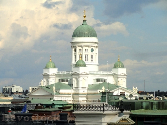 Devostock Helsinki Finland Cathedral Church