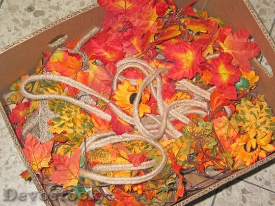 Devostock Herbstdeko Decoration Artificial 1018501