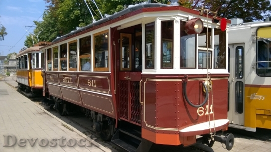 Devostock Historic Tram Tram Budapest