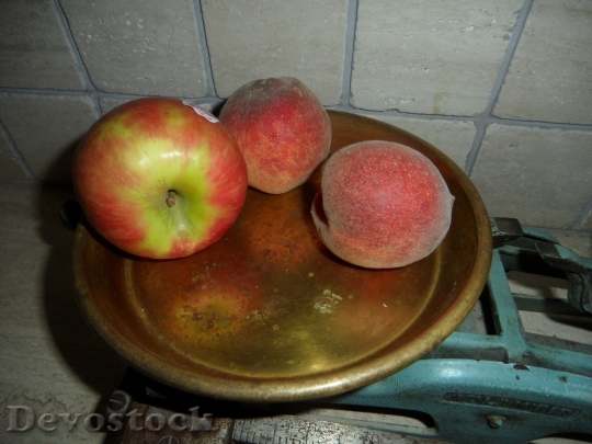 Devostock Horizontal Pan Fruit Weigh