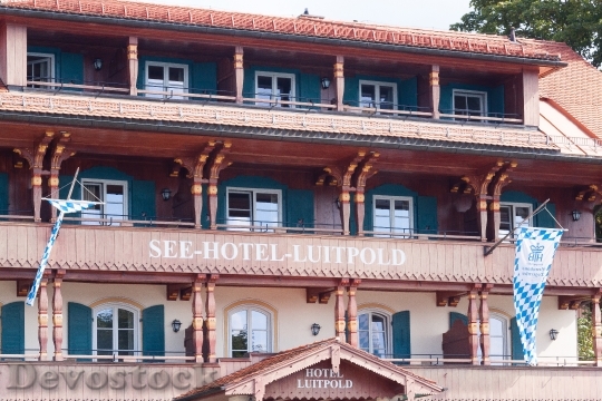Devostock Hotel Seehotel Balcony Architecture