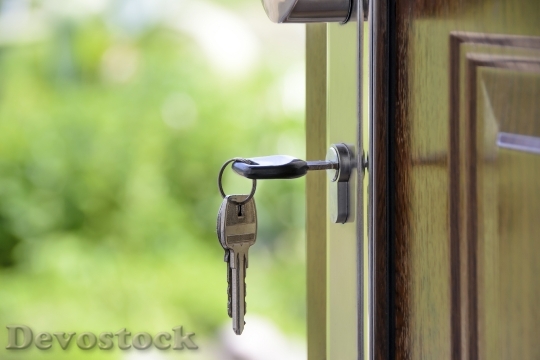 Devostock House Keys Key Door