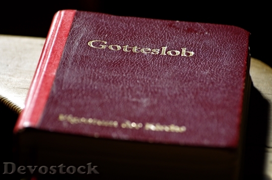 Devostock Hymnal Book Faith Christian