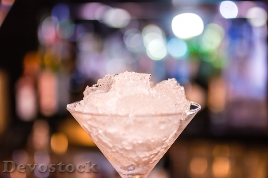 Devostock Ice Cocktail Glass Drink