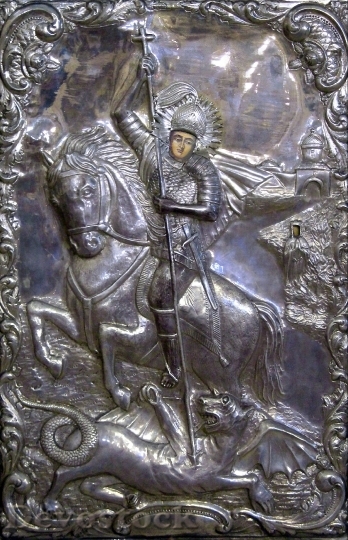 Devostock Icon Saint Gheorghe Fight