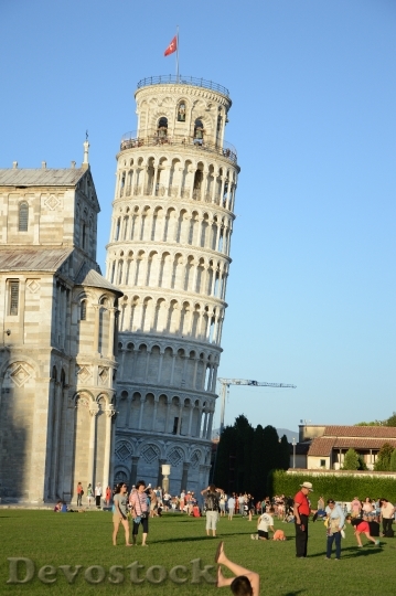 Devostock Italy Pisa Torre Monument