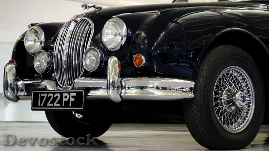 Devostock Jaguar Car Classic Car