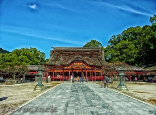 Devostock Japan Temple Faith Religion