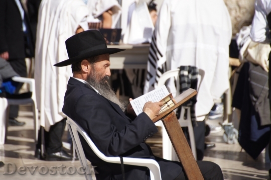Devostock Jerusalem Jewish Traditional Jew