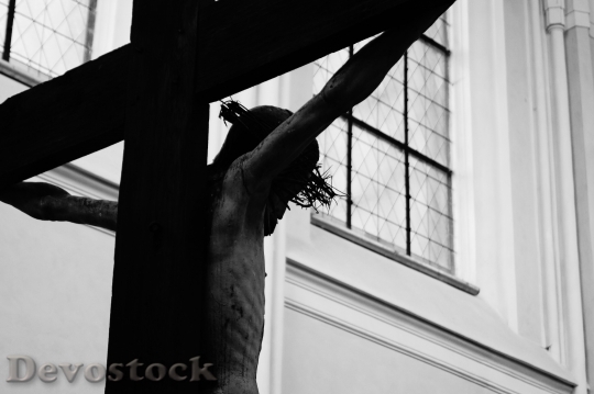 Devostock Jesus Cross Crucifixion Christ