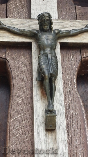 Devostock Jesus Cross Crucifixion Jesus