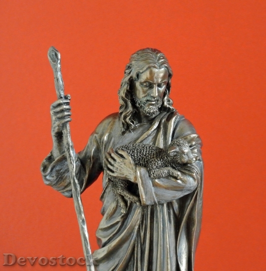 Devostock Jesus Statue Religion Christianity