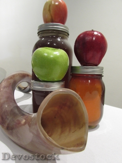 Devostock Jewish Apples Honey Judaism 0