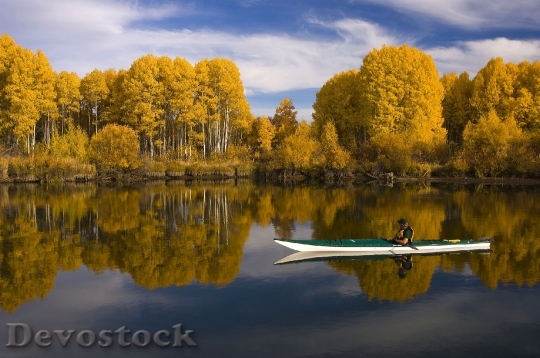 Devostock Kayak Lake Outdoors Sport