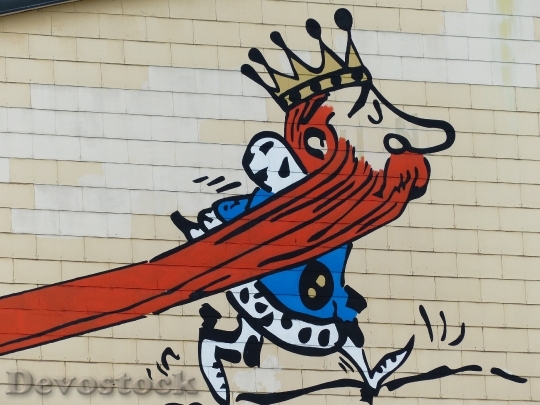 Devostock King Bart Red Crown