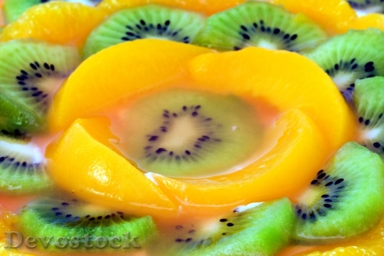Devostock Kiwi Apricot Fruit Quark