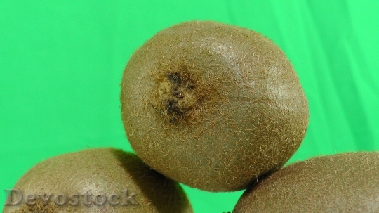 Devostock Kiwi Fruit Green Background 1