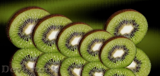 Devostock Kiwi Fruit Kiwi Slices