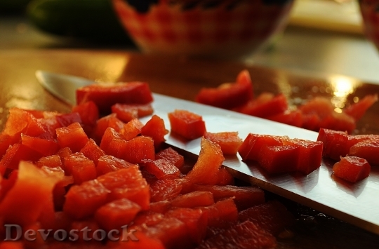 Devostock Knife Blade Watermelon Melon