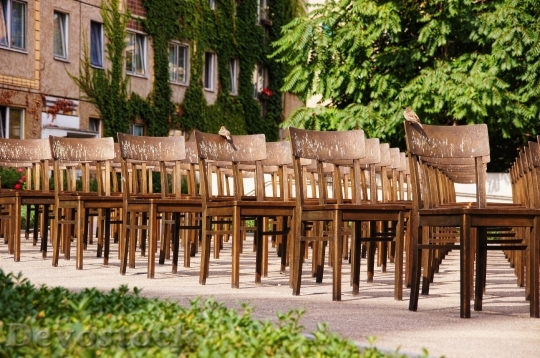 Devostock Leipzig Synagogue Memorial Chairs