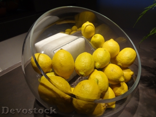 Devostock Lemon Citrus Fruits Kitchen