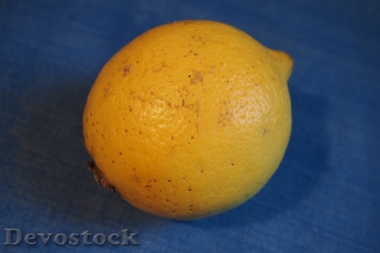 Devostock Lemon Fruit Sour Yellow