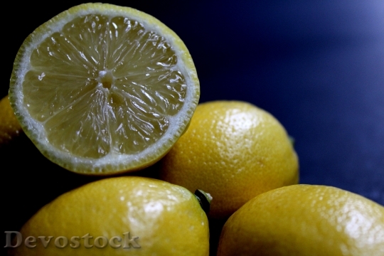 Devostock Lemon Lemonade Fruit Glass 1