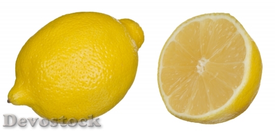 Devostock Lemon Ripe Fresh Split