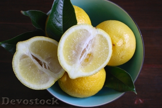 Devostock Lemons Fruit Healthy Diet