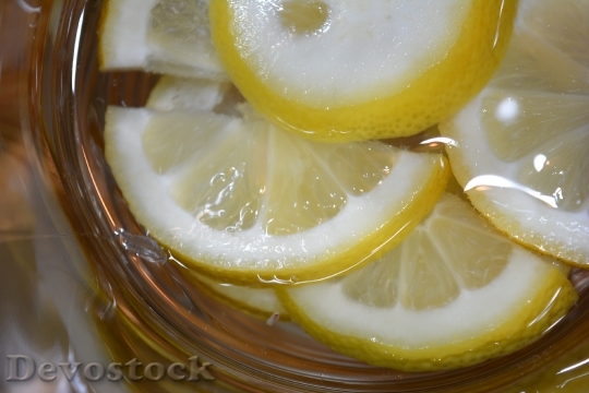 Devostock Lemons Lemon Slices Sour