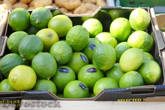 Devostock Lime Fruits Citrus Fruits