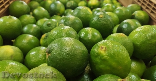 Devostock Limes Lime Green Sour