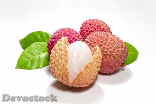 Devostock Lychees Fruit Sweet Eating 0